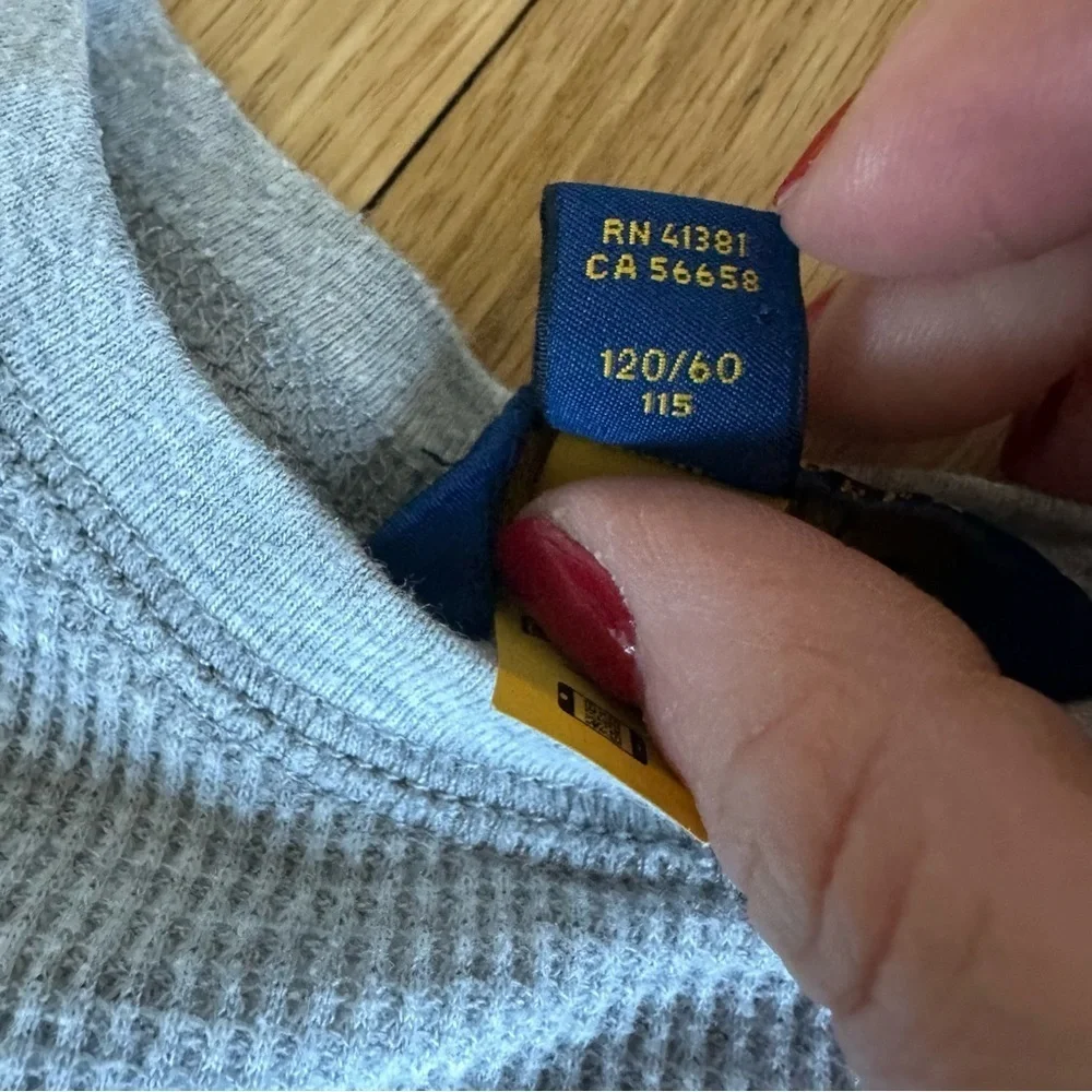 Ralph Lauren toddler waffle